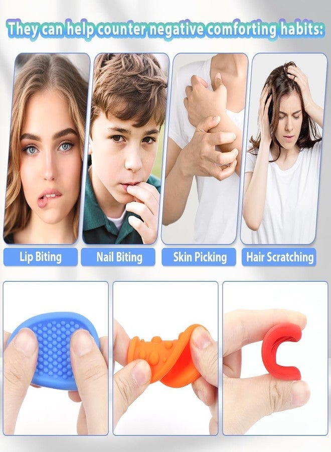 squishy 9 PCS Sensory Toys, Sensory Stones for Autistic Kids and Adults, Fidget Toys for Stress Relief and Focus, Tactile Sensory Toys with Storage Box - Image 3